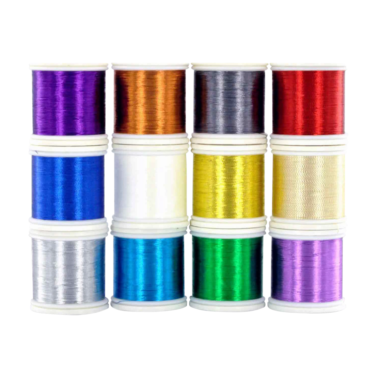 ProProducts 12-Spool ProWrap Metallic Thread Assortment Kit
