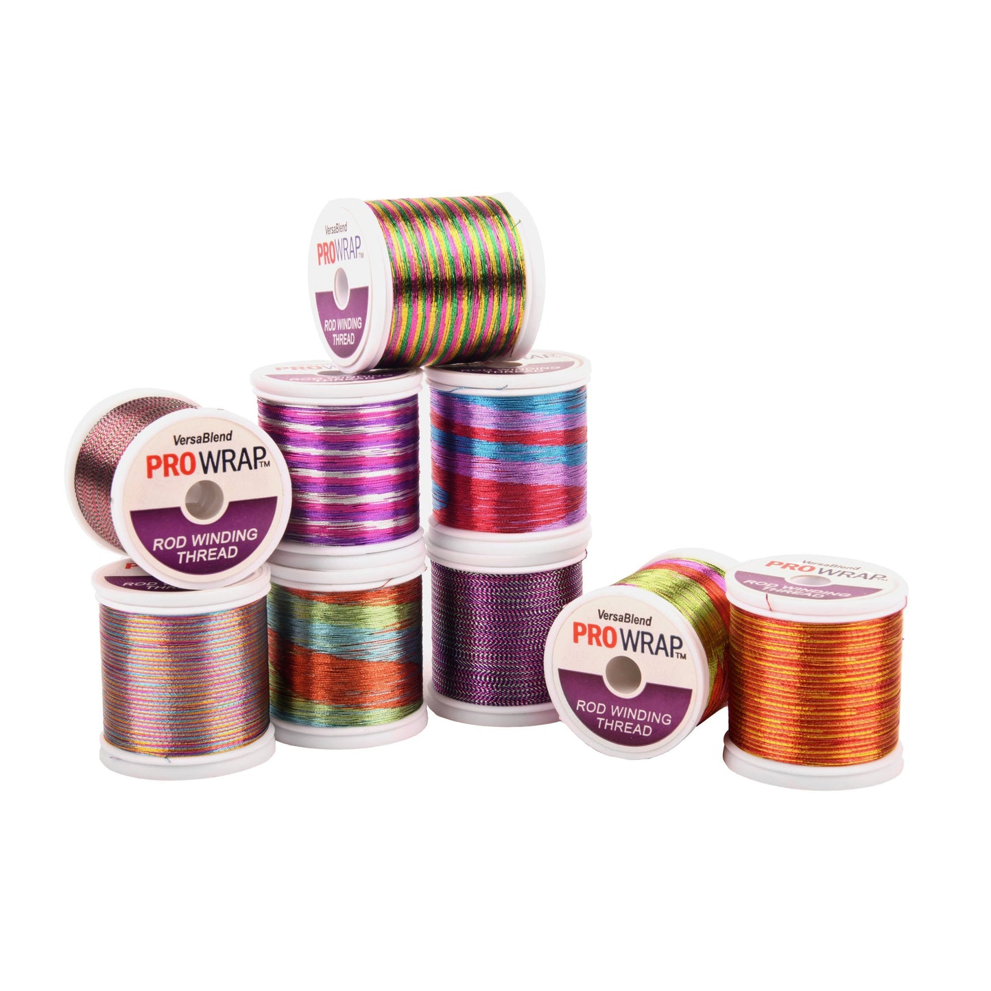ProWrap Metallic VersaBlend Rod Winding Thread – Size A (100 Yards)
