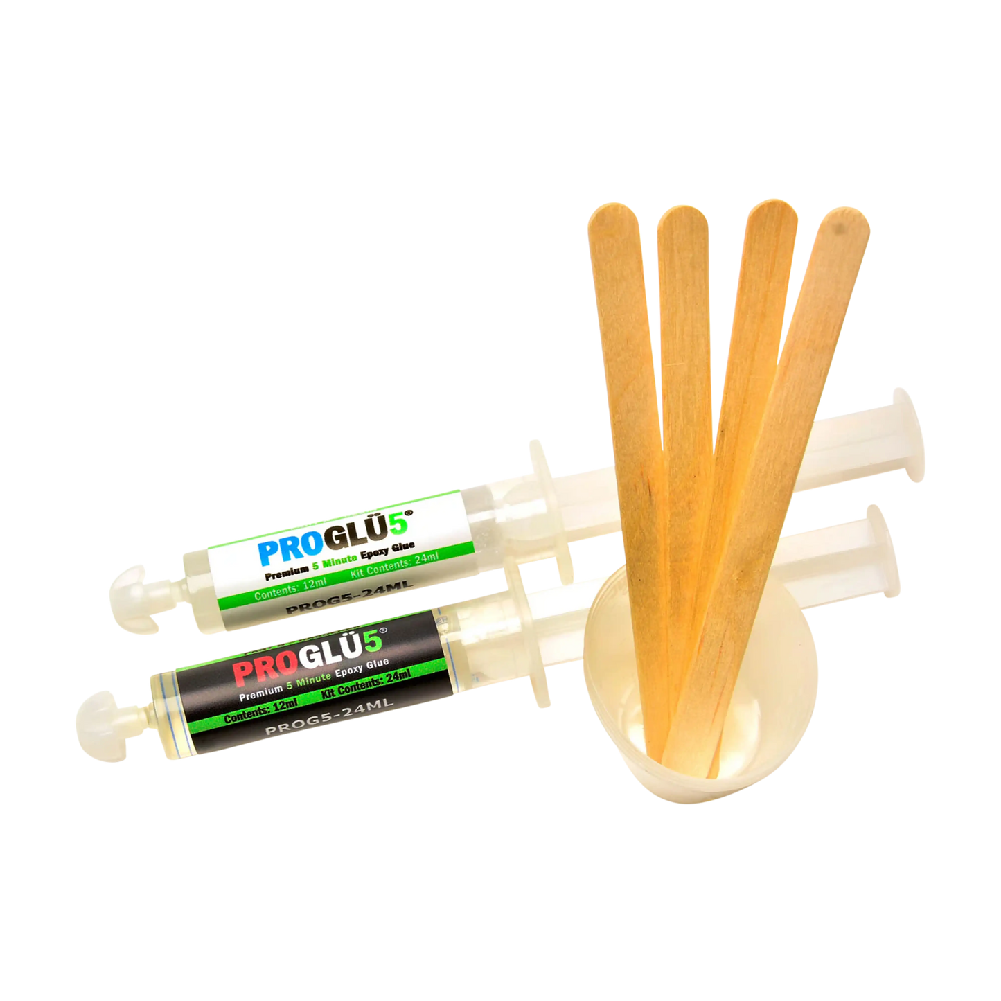 ProGlu Premium 5-Minute Rod Building Epoxy Glue – 24ml Pre-Loaded Syri – ProProducts