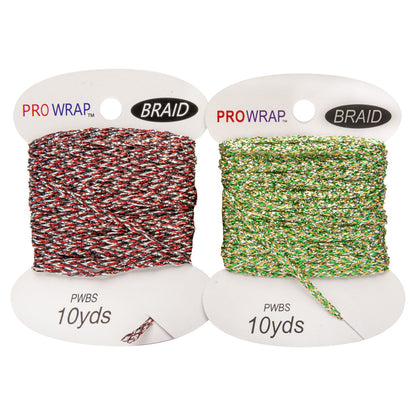 ProWrap Metallic Braid Thread – 1/16" Flat Braid