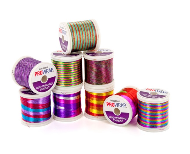 (8pcs*130yd) Kalavarma Rod Wrapping Colorfast Thread 8 Color Size D Every  Spool 130yd, 120M